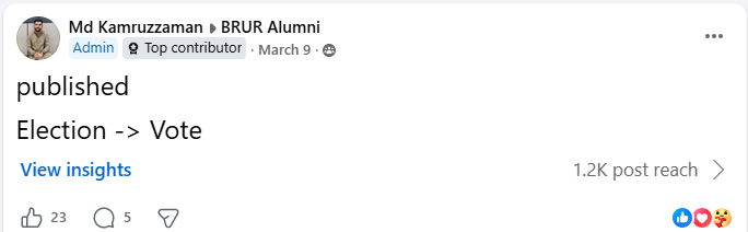 Facebook Post